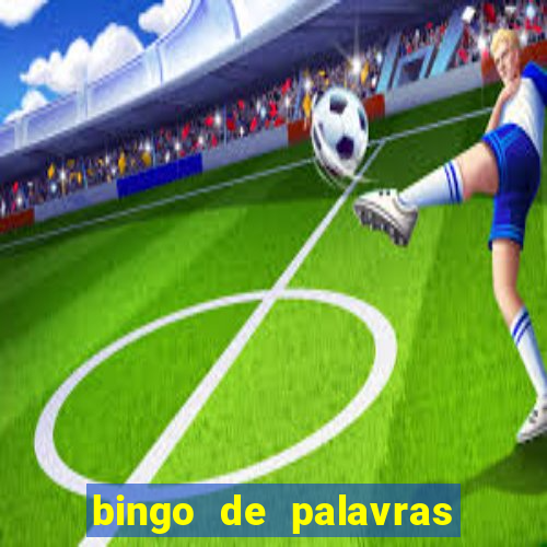 bingo de palavras cha de bebe