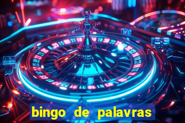 bingo de palavras cha de bebe