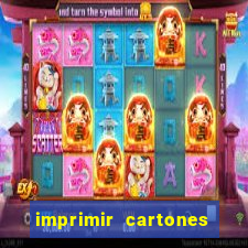 imprimir cartones de bingo